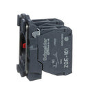 ZB5AZ105 - Schneider Electric Harmony 22mm Push Button, XB5A Operator, Contact Block with Mounting Collar, 1 NO + 1 NC, 10A, 230V, Screw Clamp Terminal, EN/IEC 60947-5-1 Certified - Essential Electric Supply