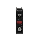 ZBE102 - Schneider Electric Harmony 22mm Push Button Add-On Contact Block 1NC Screw Clamp Terminal - Essential Electric Supply