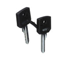 ZBG455 - Schneider Electric Harmony XB4/XB5 Switch Key, Set of 2, Ronis 455 - Essential Electric Supply