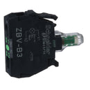 ZBVB3 - Schneider Electric Harmony XB4 22mm Green LED Push Button Light Module 24V AC/DC - Essential Electric Supply