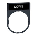 ZBY2308 - Schneider Electric Legend Holder for Harmony XB4 XB5 Push Buttons Motor Control Accessory - Essential Electric Supply