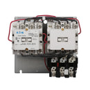 A210M0CAC - CUTLER HAMMER - EATON A200 NEMA Motor Control Starter, Reversing Starter, Horizontal design, 120V/60Hz, 110V/50Hz coil voltage, three pole, 18A - Essential Electric Supply