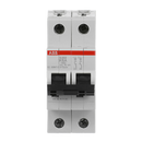 S202-K6 - ABB 6A 480V 2 Pole S202 Frame Circuit Breaker K-Curve Thermal Magnetic - Essential Electric Supply