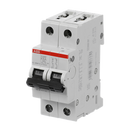 S202-K6 - ABB 6A 480V 2 Pole S202 Frame Circuit Breaker K-Curve Thermal Magnetic - Essential Electric Supply