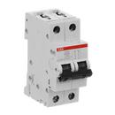 S202-K6 - ABB 6A 480V 2 Pole S202 Frame Circuit Breaker K-Curve Thermal Magnetic - Essential Electric Supply