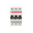 S203-K2 - ABB 2A 480V 3-Pole Miniature Circuit Breaker S200 Series K-Curve - Essential Electric Supply