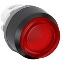 MP3-11R - ABB Modular Illuminated Pushbutton Operator, Momentary, Red, Panel Mount, NEMA 1/3R/4/4X/12/13 - Essential Electric Supply