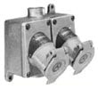 EFSC2752023 Appleton Explosionproof Receptacle Assembly 2-Gang 125VAC 20A 3-Pole 2-Wire Dust-Ignitionproof Copper-Free Aluminum NEMA 3/3R - Essential Electric Supply