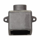 ARE46 - Crouse-Hinds 60 Amp 1-1/4 Inch Hub Cast Aluminum Back Box - Essential Electric Supply