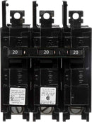 BQ3B020H - Siemens 20 Amp 240 Volt 3 Pole Bolt-On Molded Case Circuit Breaker Type BQ - Essential Electric Supply
