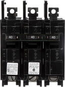 BQ3B040H - Siemens 40 Amp 3 Pole 240V AC Bolt-On Molded Case Circuit Breaker, BQ Series, 22kA Interrupt, Thermal Magnetic Trip, UL Listed, CSA Certified - Essential Electric Supply