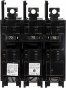 BQ3B070H - Siemens 70 Amp 3 Pole 240V BQ Series Bolt-On Molded Case Circuit Breaker, 22kA Interrupt, Thermal Magnetic Trip, UL Listed, CSA Certified - Essential Electric Supply
