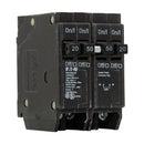 BQC2502120 - Eaton Cutler Hammer 120/240V 4-Pole Quadplex Circuit Breaker 20/50A 10kA Interrupt - Essential Electric Supply