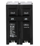 BR225 - Cutler Hammer 25 Amp 2 Pole 120/240V Plug-On Type BR Circuit Breaker, Thermal Magnetic Trip, 42kA Interrupt Rating, UL/CSA Certified - Essential Electric Supply