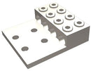 KK3A36U4N Burndy Universal Terminal Connector Aluminum 3-Conductor 4-Hole Al/Cu Rated Tin-Plated - Essential Electric Supply