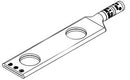YA8C2N Burndy Compression Lug Electrical Connector 600V-35kV 8AWG 2-Hole Tin-Plated Copper - Essential Electric Supply