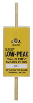 Cooper Bussmann LPJ-110SPI Low Voltage Low-Peak 600V 110A Fuse - Essential Electric Supply