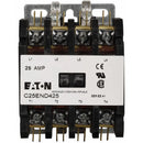 C25ENC430A Cutler Hammer C25 Series Contactor 4 pole 3 phase 600V 30A 120V coil - Essential Electric Supply