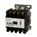 C25ENF440A - Cutler Hammer 40A 4-Pole Definite Purpose Contactor 120V AC Coil Metal Mounting Plate - Essential Electric Supply