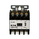 C25ENF440A - Cutler Hammer 40A 4-Pole Definite Purpose Contactor 120V AC Coil Metal Mounting Plate - Essential Electric Supply