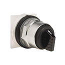 9001KS42B - Square D 30mm 3-Position Selector Switch Operator, Black Knob, Maintained, NEMA 4 - Essential Electric Supply