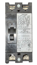 CC2100 - Cutler Hammer 100A 2 Pole 240V Type CC Molded Case Circuit Breaker, Feed-Thru, 10kAIC, Thermal Magnetic Trip, UL/CSA - Essential Electric Supply