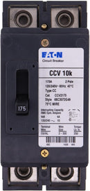 CCV2175 - Cutler Hammer 175 Amp 2 Pole 120/240VAC CCV Series Molded Case Circuit Breaker, 10kAIC, Thermal Magnetic Trip, Feed-Thru Mounting, UL Listed - Essential Electric Supply