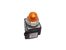 CR104PLG22M - General Electric 120V Amber Illuminated Pilot Light Motor Control 30mm Watertight Oiltight - Essential Electric Supply