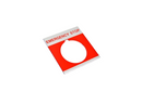 CR104PXN1RP009 - GE 1-Size Standard Pushbutton Nameplate, Aluminum, Silver, Rectangular Plate - Essential Electric Supply