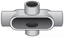 X57 OZ/Gedney Conduit Outlet Body Type X Grayloy-Iron Electrical Construction - Essential Electric Supply