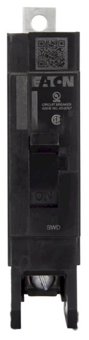 HGHB1015 - Cutler Hammer/ Eaton/ Westinghouse Feed-Thru 15 Amp 1 Pole Circuit Breaker - Essential Electric Supply