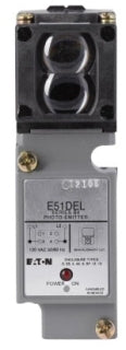 E51DEL Cutler-Hammer Photoelectric Sensor Head NEMA Limit Switch 18mm Sensing 20-264VAC/15-30VDC - Essential Electric Supply