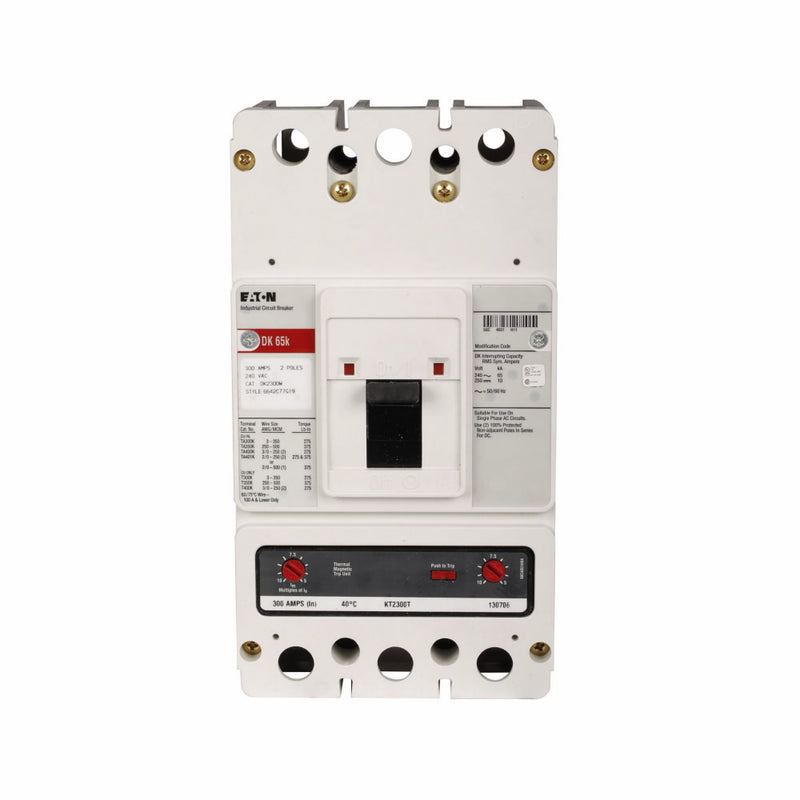 DK2300W Cutler Hammer Molded Case Circuit Breaker Series C 300A 240V - Essential Electric Supply