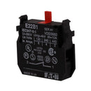 E22B1 - Eaton E22 Series 22.5 mm 1NC Non-Metallic Heavy-Duty Pushbutton Contact Block - Essential Electric Supply