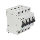 FAZ-C32/4 - Eaton Feed-Thru 480V 32A 4 pole circuit breaker 10kA@277/480V - Essential Electric Supply