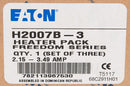H2007B-3 - Eaton Heater Element Amp Min 2.15A Amp Max 3.49A - Essential Electric Supply