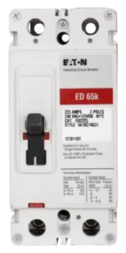 ED2125 - Eaton/ Westinghouse/ Cutler Hammer Bolt-On 125 Amp 2 Pole Circuit Breaker - Essential Electric Supply