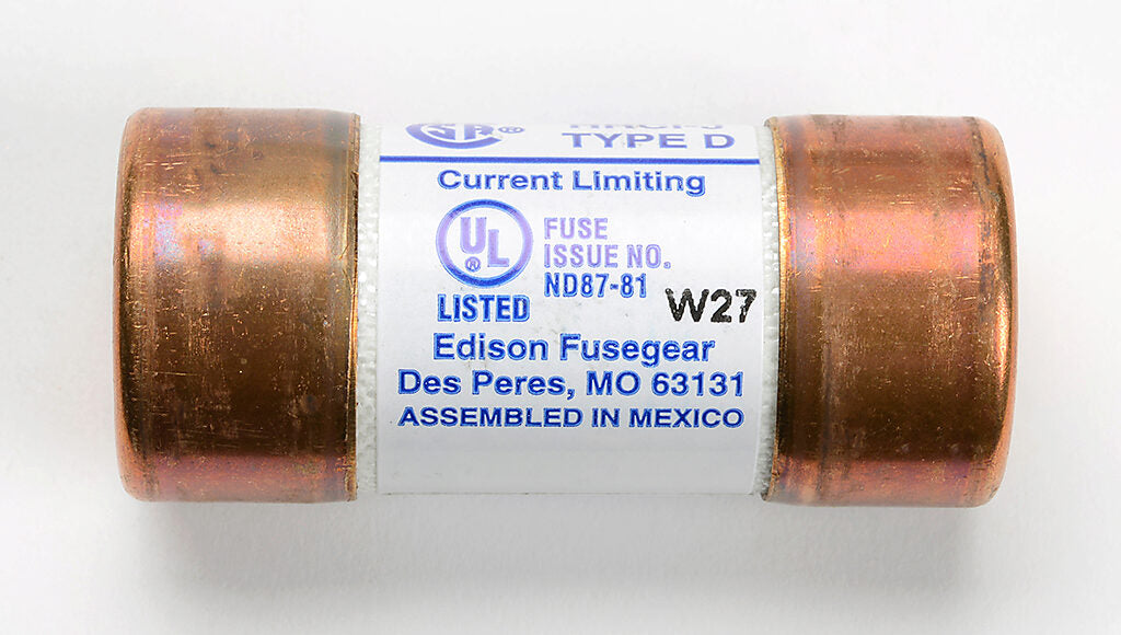 Edison Fuses JDL50 50A 600V Class J Fuse 300kA AIC – Essential Electric ...