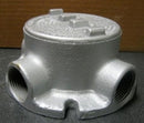 GRFC75 Appleton GRF Explosionproof Conduit Outlet Box, 3/4" Hubs, Malleable Iron - Essential Electric Supply
