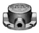 GRFT50 Appleton UNILETS Outlet Box Explosionproof T-Style Malleable Iron 1/2-Inch Hub - Essential Electric Supply