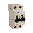 FAZ-C1/2-NA - Eaton Feed-Thru 6V 1A 2 pole circuit breaker 10kA@277/480V - Essential Electric Supply
