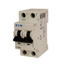FAZ-C1/2-NA - Eaton Feed-Thru 6V 1A 2 pole circuit breaker 10kA@277/480V - Essential Electric Supply