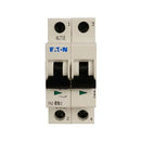FAZ-C6/2-NA - Eaton 6 Amp 2 Pole Thermal Magnetic Circuit Breaker 277/480VAC 10-15kA Interrupt DIN Rail Mount - Essential Electric Supply