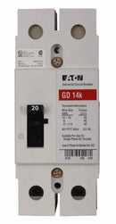 GD2020 - Cutler Hammer 20A 480V 2-Pole Molded Case Circuit Breaker Series C - Essential Electric Supply