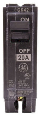 THQL1120 - General Electric Plug-In 20 Amp 1 Pole Circuit Breaker - Essential Electric Supply