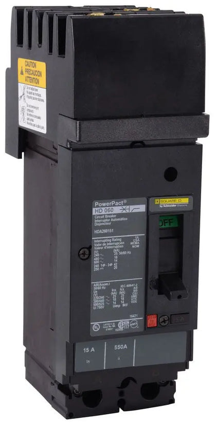 HDA260404 - Square D I-Line Style Plug-In 40 Amp 2 Pole Circuit Breaker - Essential Electric Supply
