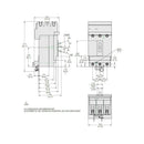 HDA36100 - Square D 100A 600V 3 Pole I-Line Thermal Magnetic Circuit Breaker PowerPact H - Essential Electric Supply