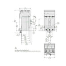 HDA36100U31X - Square D 100 Amp 600 Volt 3 Pole Molded Case Circuit Breaker I-Line Micrologic 3.2 - Essential Electric Supply