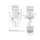 HDA36150 - Square D PowerPacT H 150A 3 Pole 600/690VAC 18kAIC I-Line Plug-In Thermal Magnetic Molded Case Circuit Breaker - Essential Electric Supply