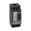 HDL26040 - Square D 40 Amp 600 Volt 2 Pole Thermal Magnetic Circuit Breaker, Unit Mount, PowerPact H Frame - Essential Electric Supply
